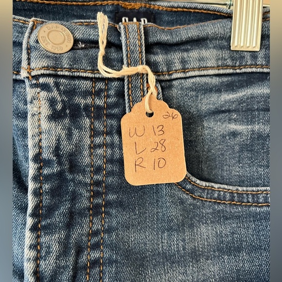 GAP 1969 Straight True Skinny Jeans Women’s size 26 - Picture 2 of 15